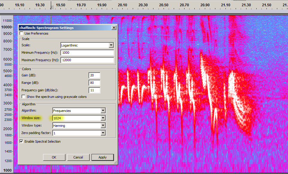 Chaffinch & suggested spectrogram settings.png