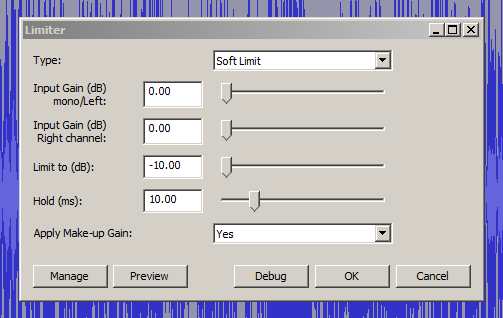 Audacity ''Limiter'' with make-up gain (apply twice).png