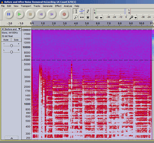 Spectrogram View shows no piano music above 6KHz , so frequencies above 6kHz can be removed it is just hiss noise.gif