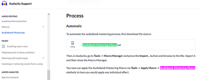 There is an error in the Audacity Manual - Audacity 3 Help Forum ...