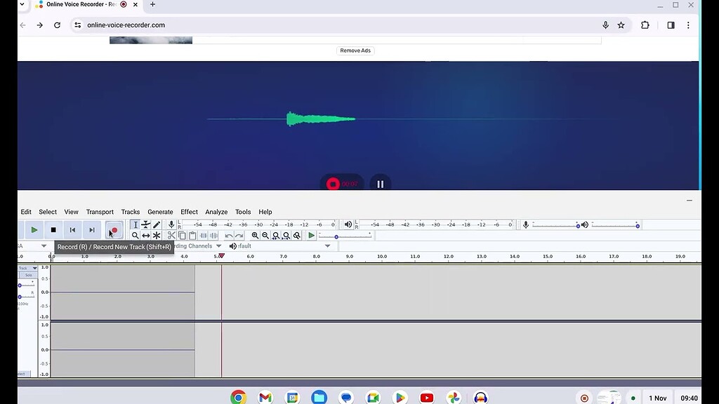 Cant record sound from a mic Audacity Help Forum Audacity Forum