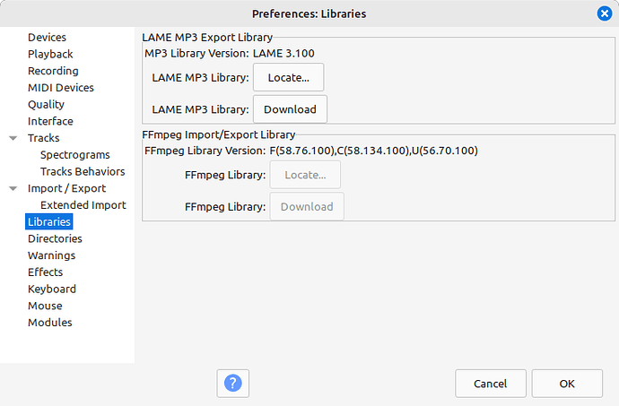 FFmpeg library