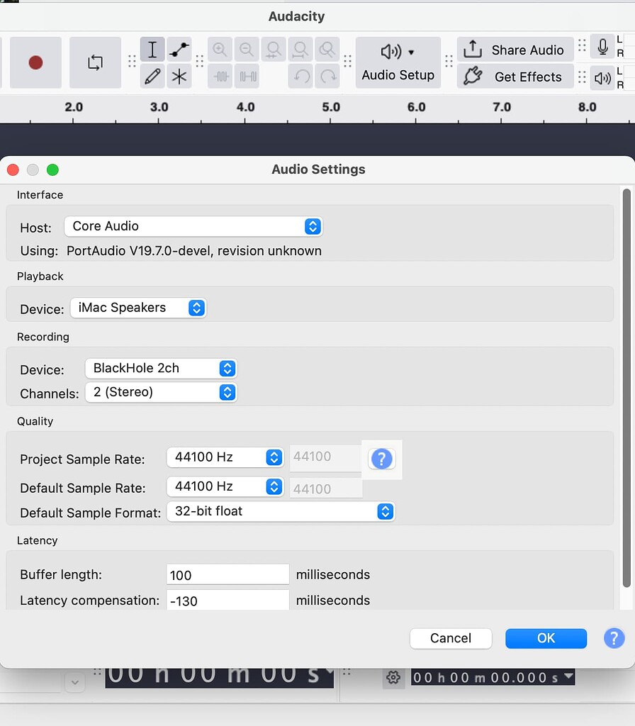 Recording computer sound on an M4 Macintosh - Feedback and Discussion ...