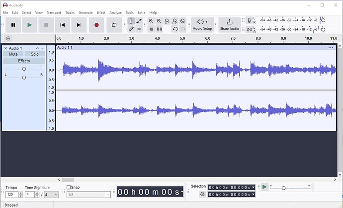 RECORDED AUDIO