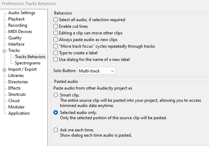 Audacity Screenshot