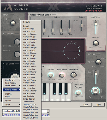 Grallion2 (Free Edition) presets.png
