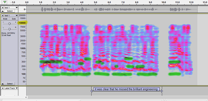 green hrozontal lines are mains hum