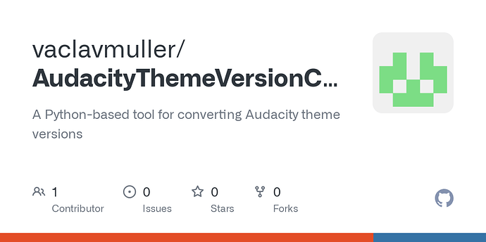 On custom themes and the future - Audacity 3 themes - Audacity Forum