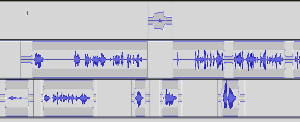 Applying Envelope while keeping single clips? - Audacity 3 Help Forum ...