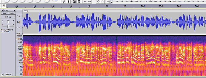 fades easier to locate on spectrogram view