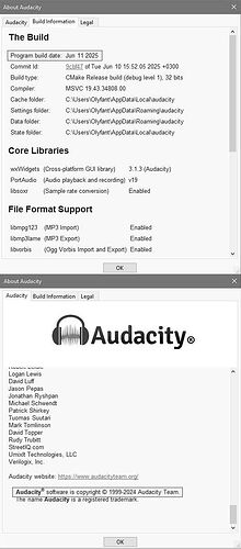 Audacity  3.7.4 - Help