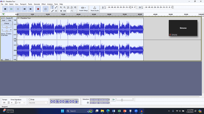 Audacity Audio File Fixed