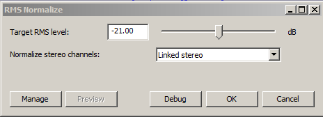 Suggested 'RMS Normalize' settings  (it's a plugin).png