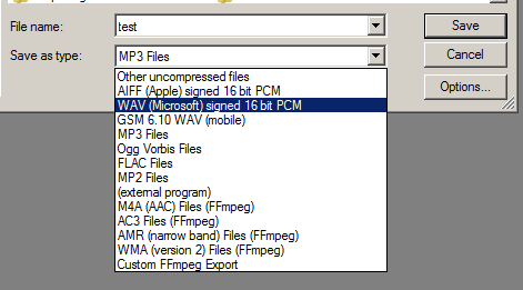 Keeping the WAV file mono - Windows - Audacity Forum