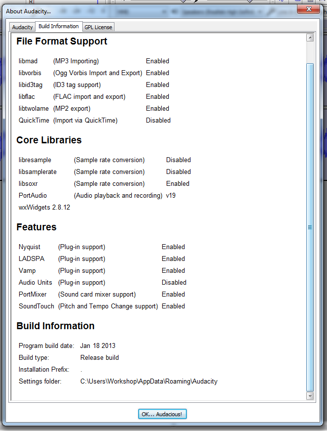 Could Not Open Mp3 Encoding Library - Windows - Audacity Forum