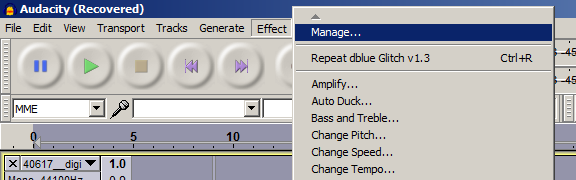 can't install extra effect settings? - Windows - Audacity Forum