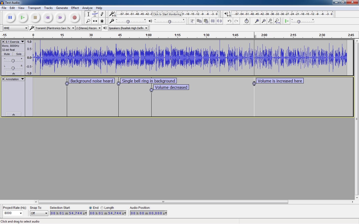 Exporting Project (audio with labels) - Windows - Audacity Forum