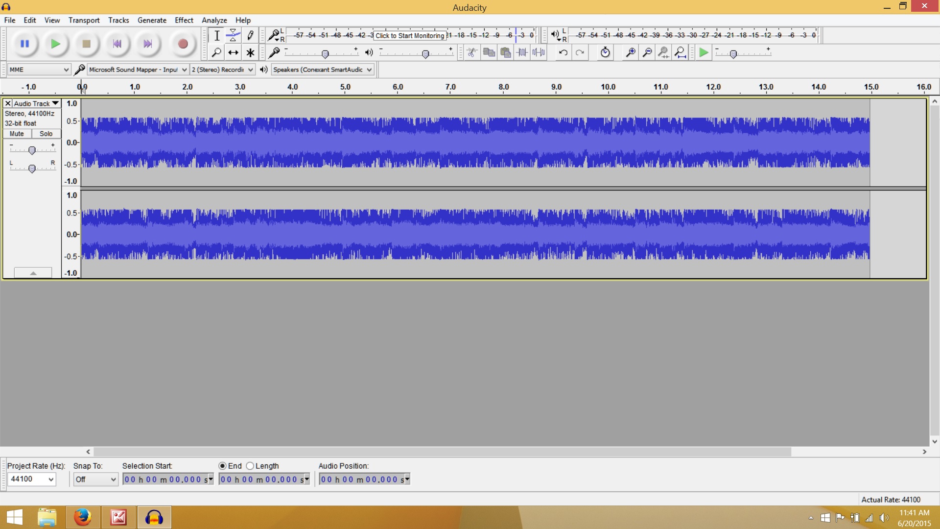 Unable to record - Windows - Audacity Forum