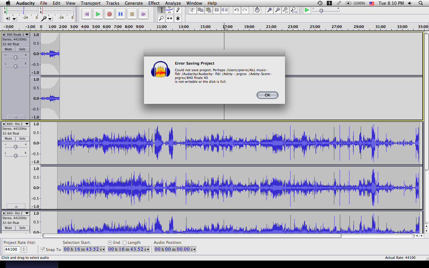 sav project /export label /export midi Français Audacity Forum