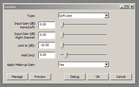 Audacity Limiter ( you'll have to apply repeatedly, 4-5 times).png