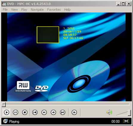 MPC playing home made DVD made with DVD recorder.jpg