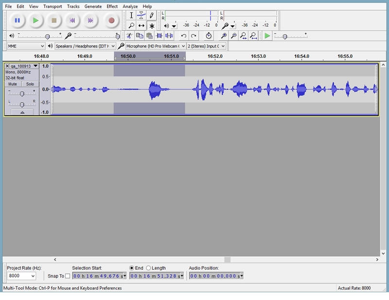 Editing/Highlighting Issue - Windows - Audacity Forum