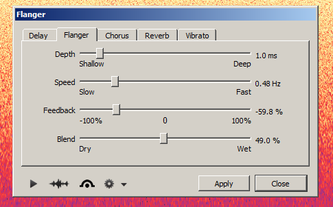 A flanger with negative feedback.png
