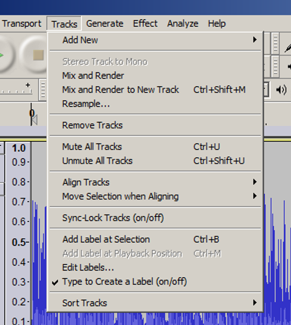 Missing "Stereo to Mono" option - Windows - Audacity Forum