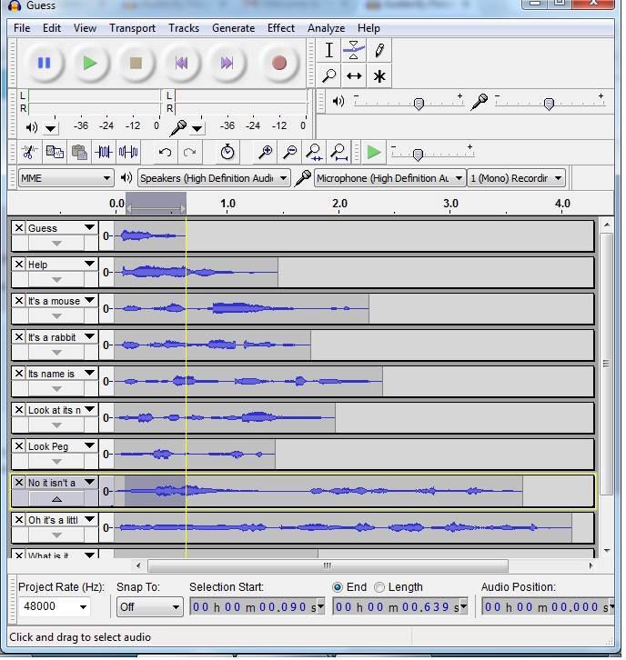 Disabling yellow Boundary Snap Guides - Windows - Audacity Forum