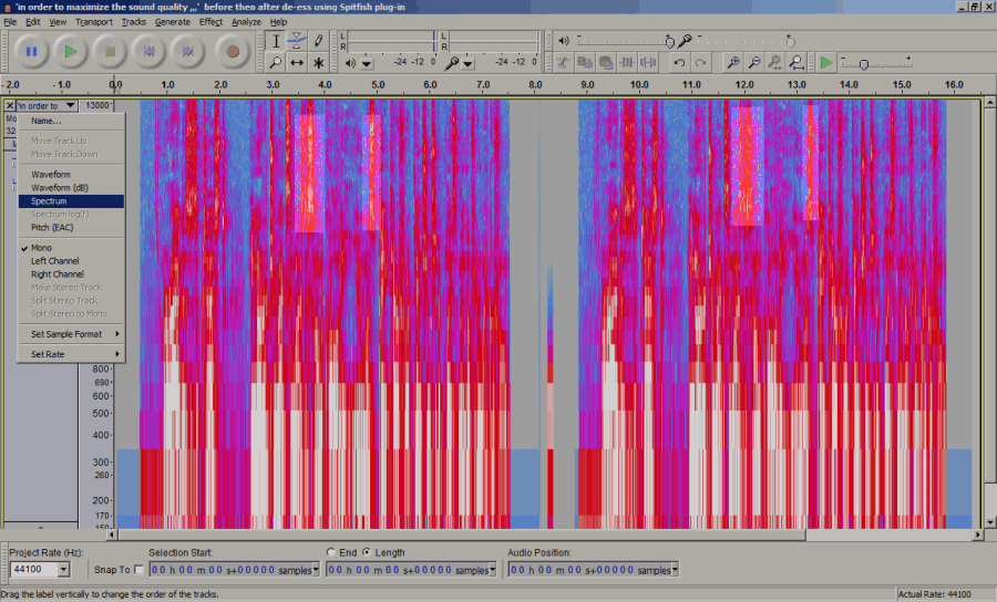 Before-After spectrogram -Spitfish only applies filter when sibilance occurs, on 'Sound' 'muSt'.png