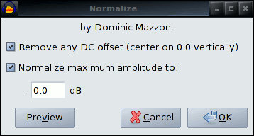 Normalize to ''0dB'' for maximum volume.gif