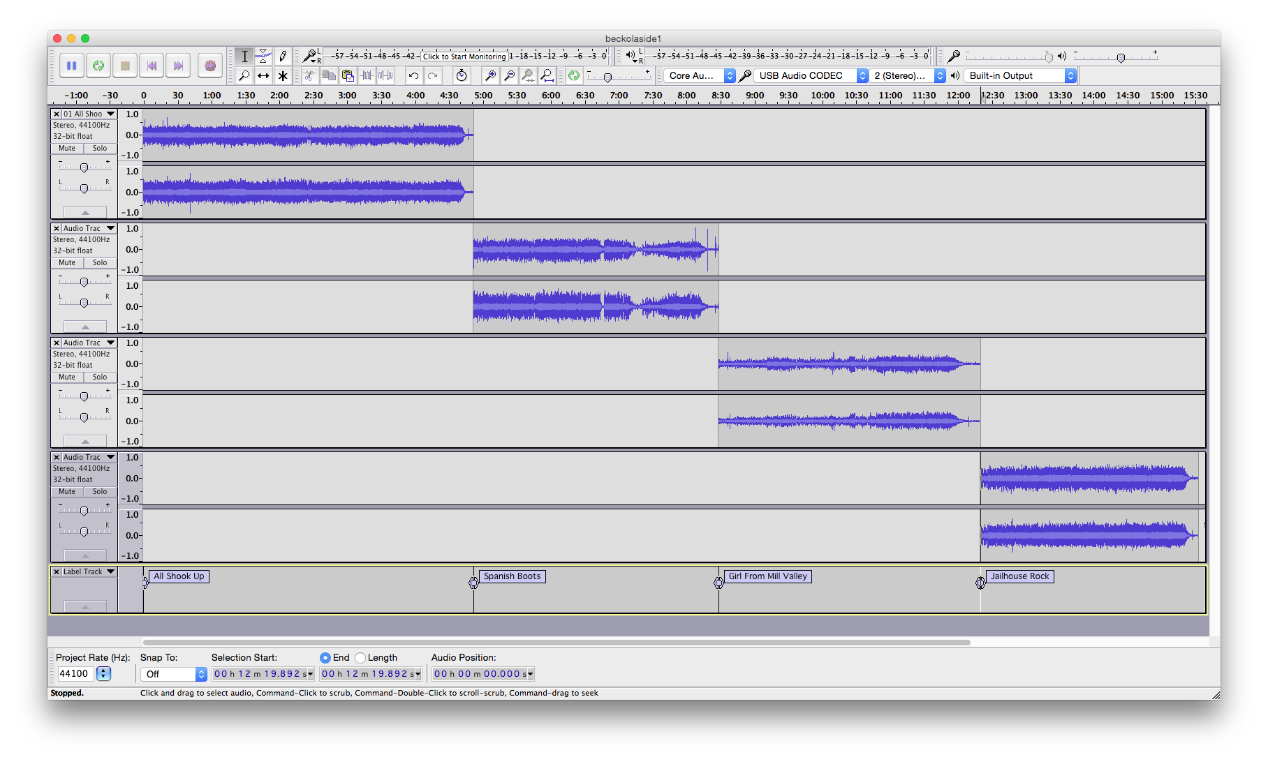 Export Multiple and FFmpeg - macOS - Audacity Forum