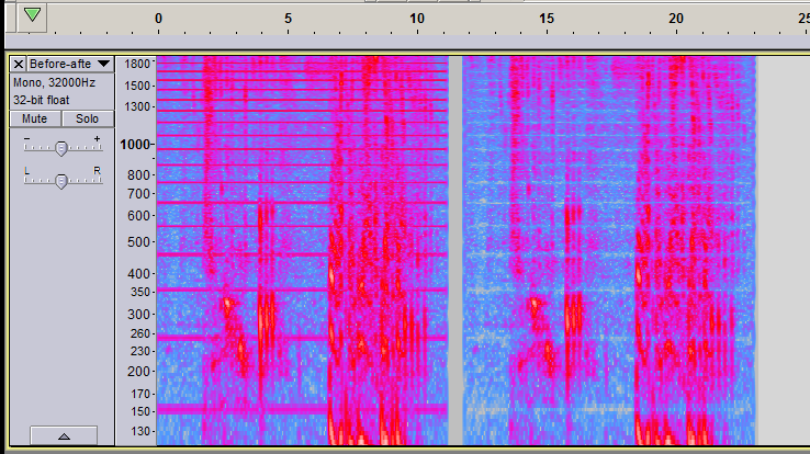Audacity spectrogram, Before-after notches .png