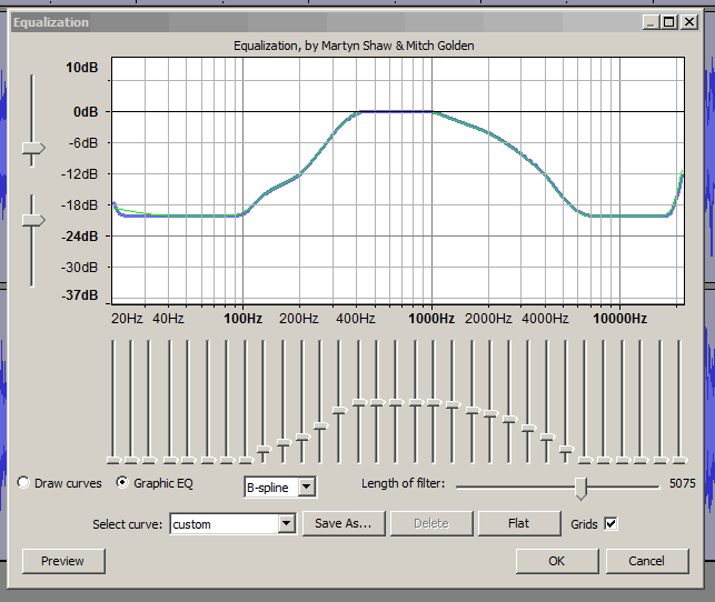 an automatic graphic equilizer Recording Techniques Audacity Forum