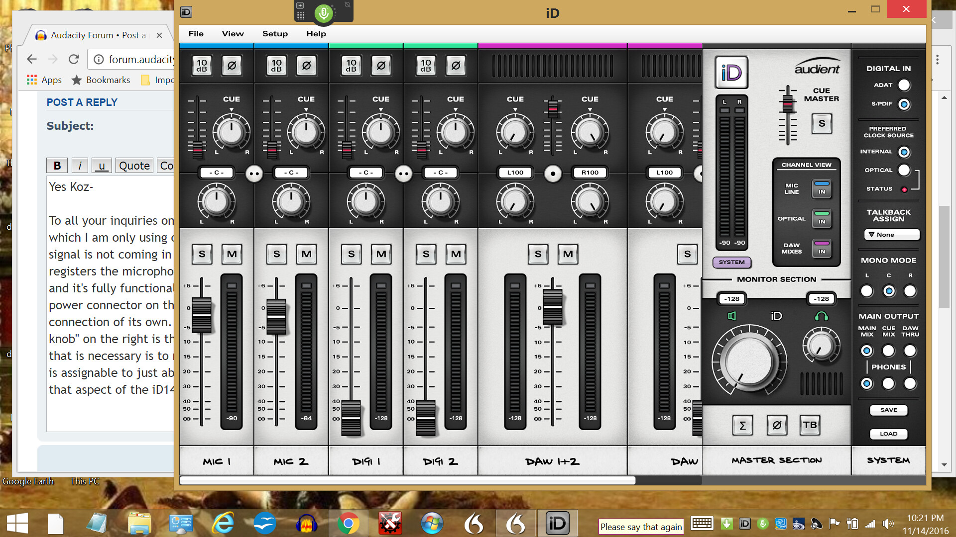 Audacity recording meter problem Windows Audacity Forum