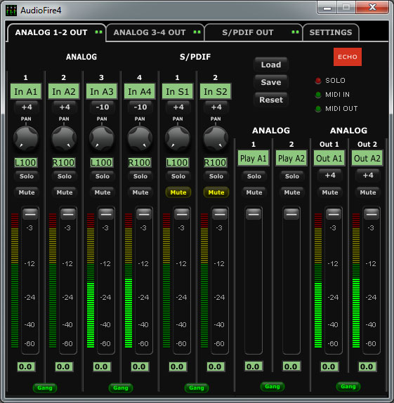 Audacity 2.0 Not Detecting Input from Echo Audiofire 4 - Windows - Audacity  Forum