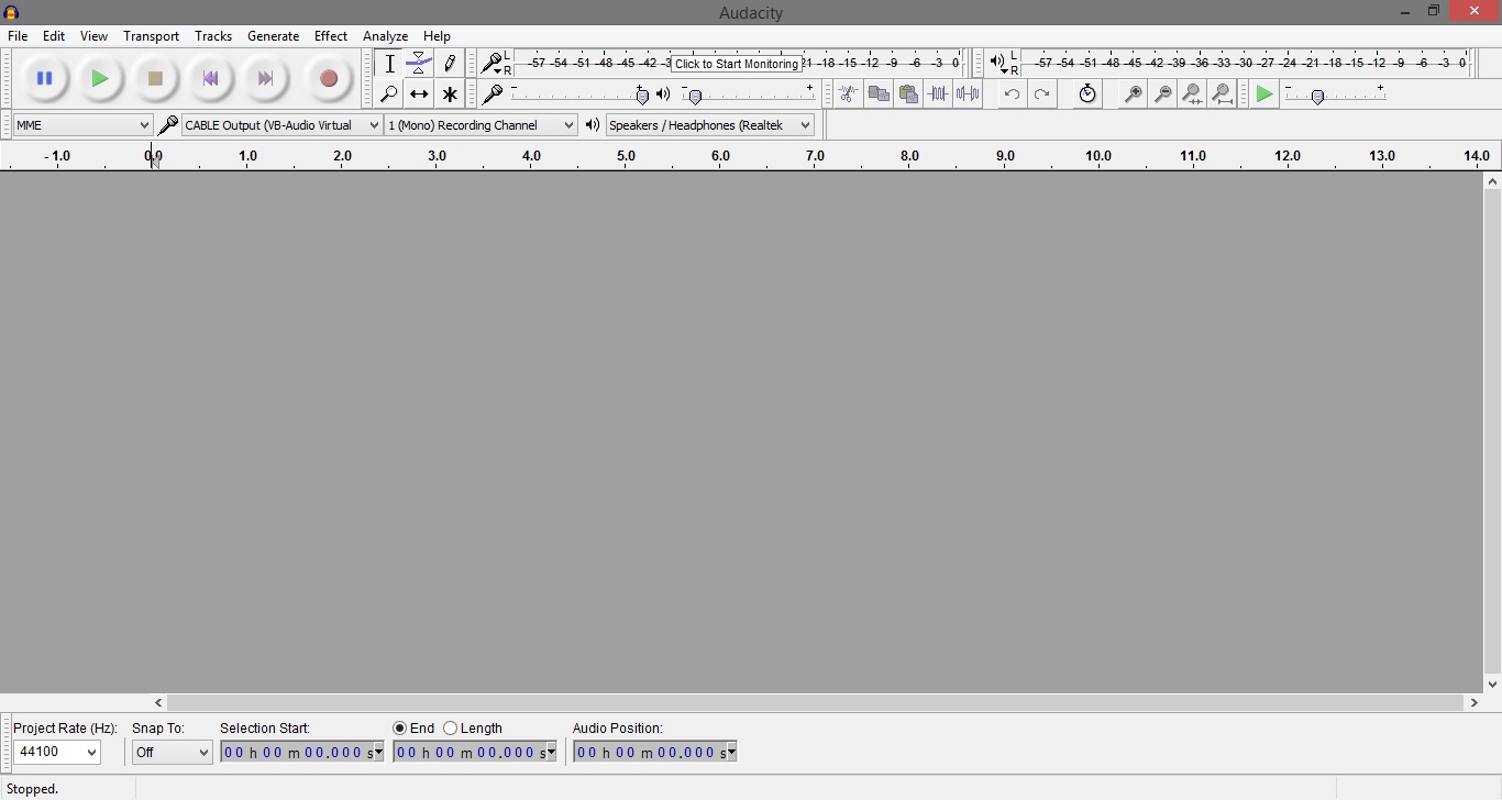 [WIN 8.1, AUD 2.1.1] Record External ONLY - Windows - Audacity Forum