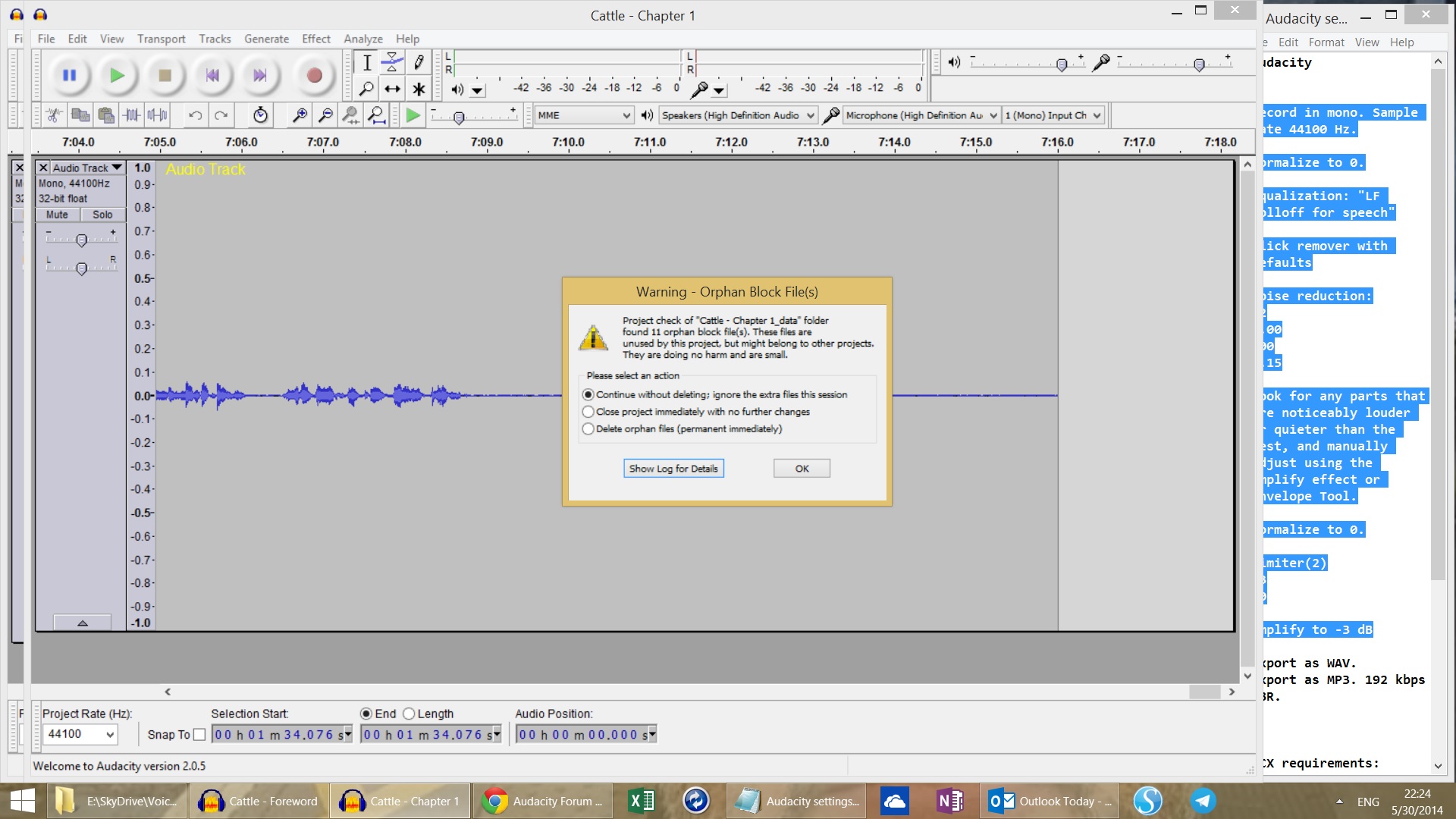 Audacity orphan error.jpg