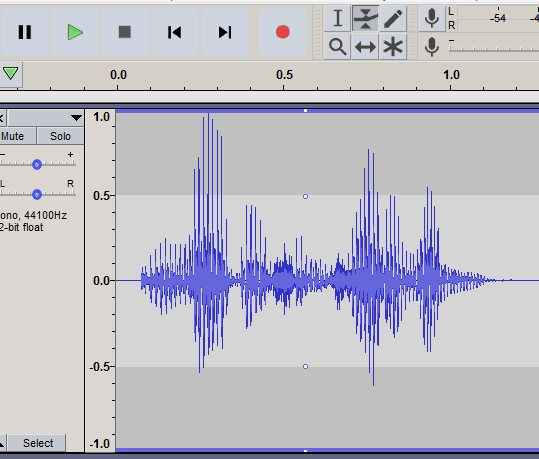 envelope always straight line on dB waveform.gif