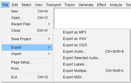 Exporting to mp3 using Vs 3.4.2 - Windows - Audacity Forum