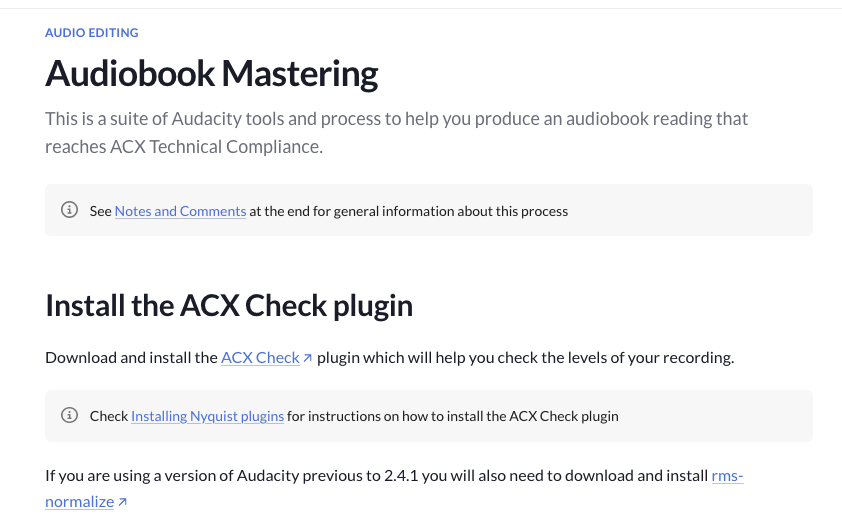 There is an error in the Audacity Manual - Audacity 3 Help Forum ...