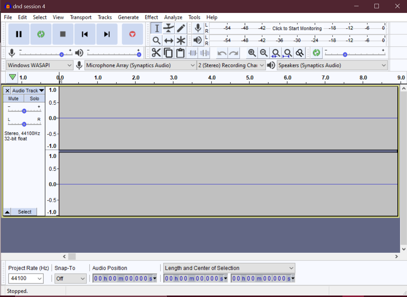 No audio after resolving an error message - Windows - Audacity Forum