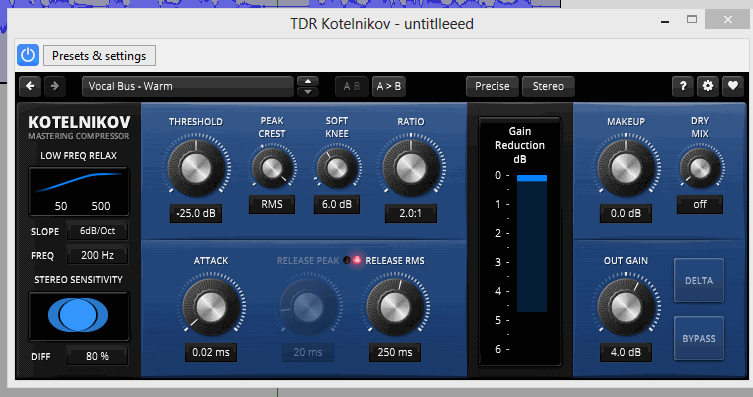 vocal bus preset