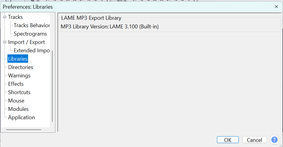 Version 3.4.2 not finding ffmpeg library - Windows - Audacity Forum