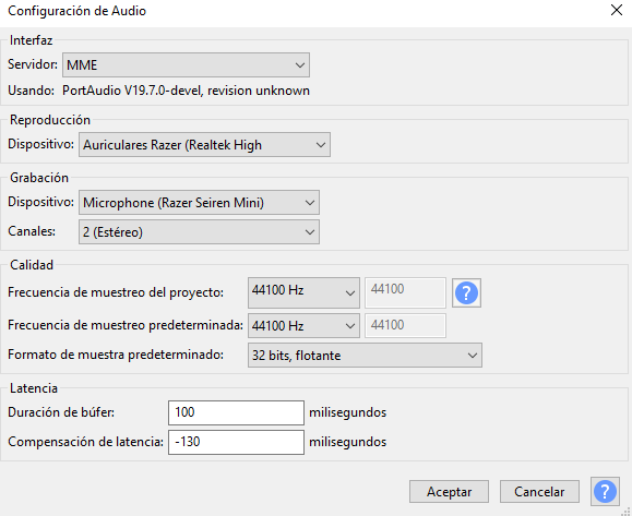 Help recording audio from my headphones - Windows - Audacity Forum