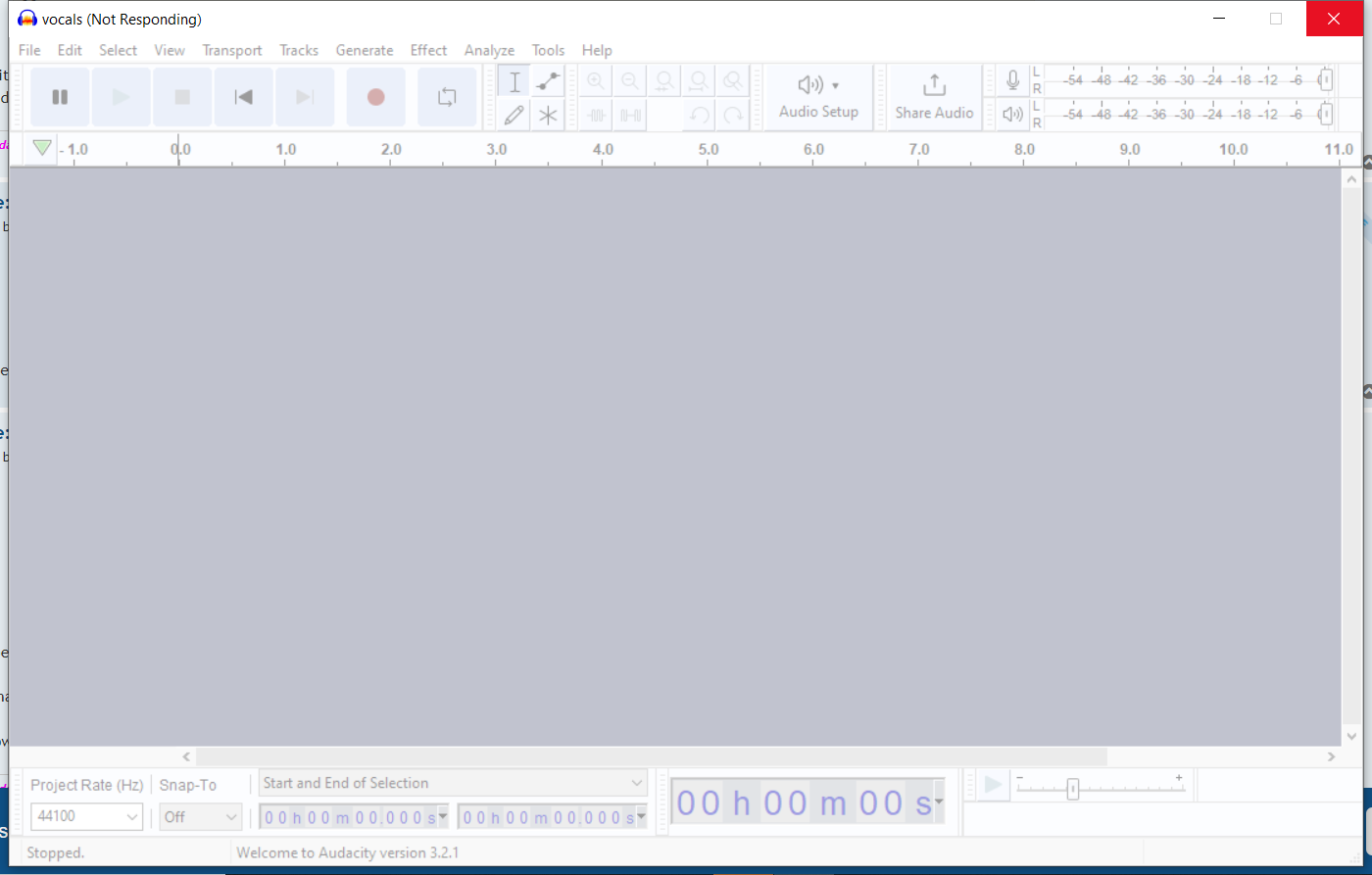 Audacity crashes when importing a file - Windows - Audacity Forum