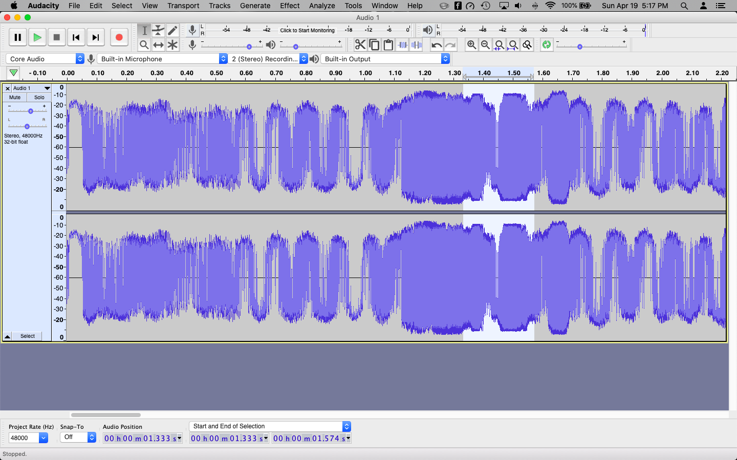 clip fix not working for me - macOS - Audacity Forum