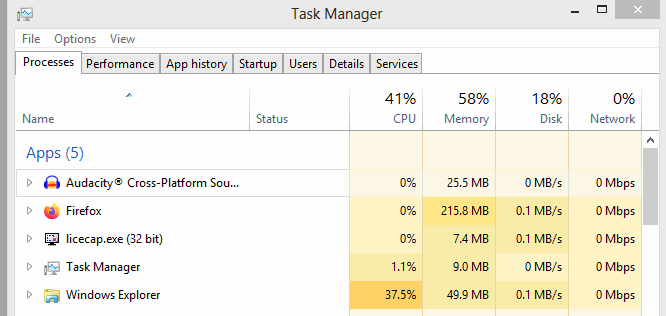Task Manager, end Audcaity.gif