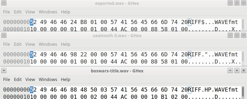 RIFFT€..WAVEfmt - any ideas about format/transcoding? - Windows ...