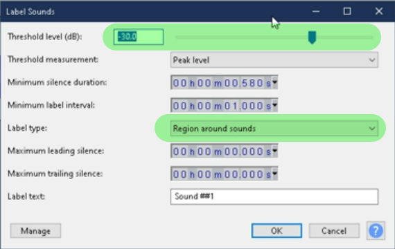 Need help on labeling , please help me. - Windows - Audacity Forum